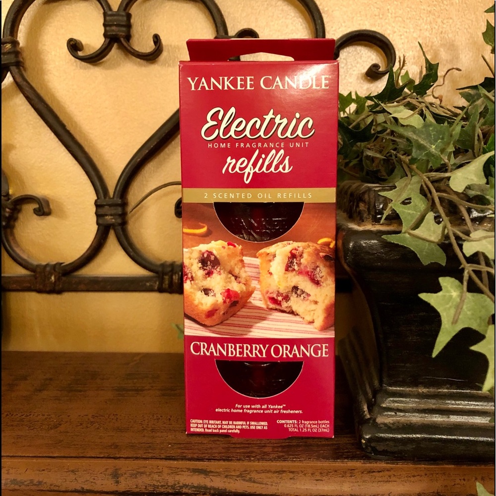 🆕YANKEE CANDLE Cranberry Orange 🍊 EHF refills